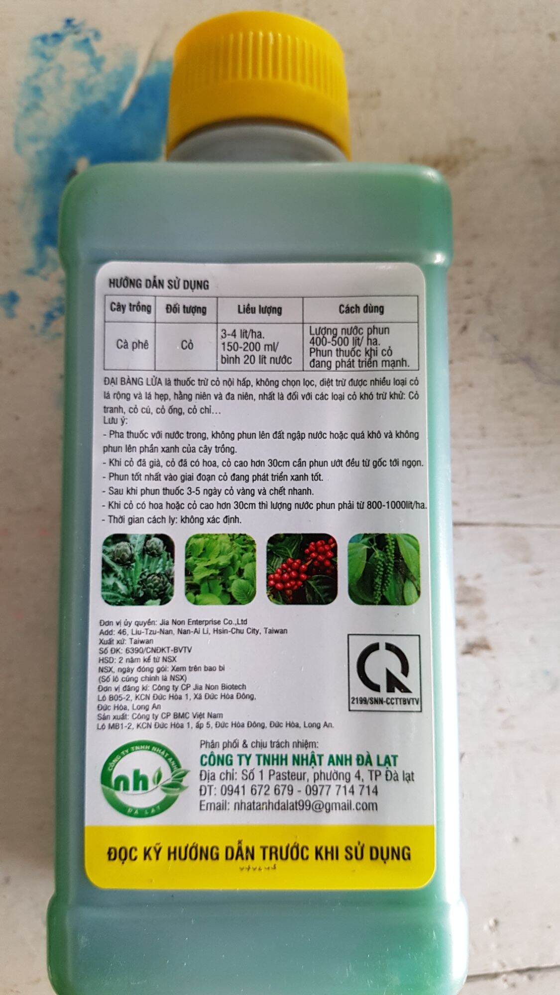 Thuốc trừ cỏ cháy nhanh ĐẠI BÀNG LỬA 450ml