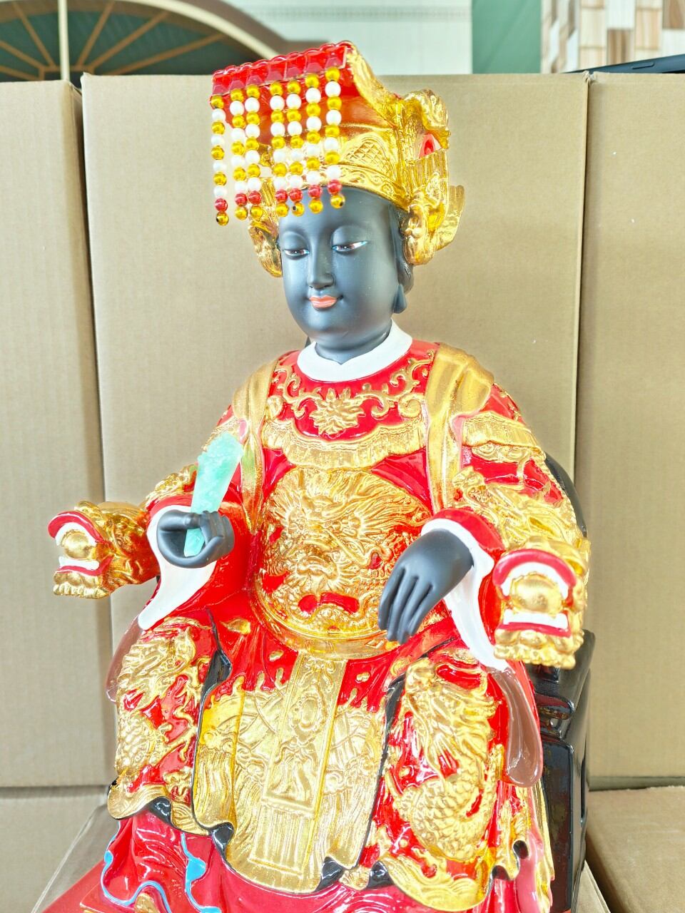 Tượng Linh Sơn Thánh Mẫu cao 40cm