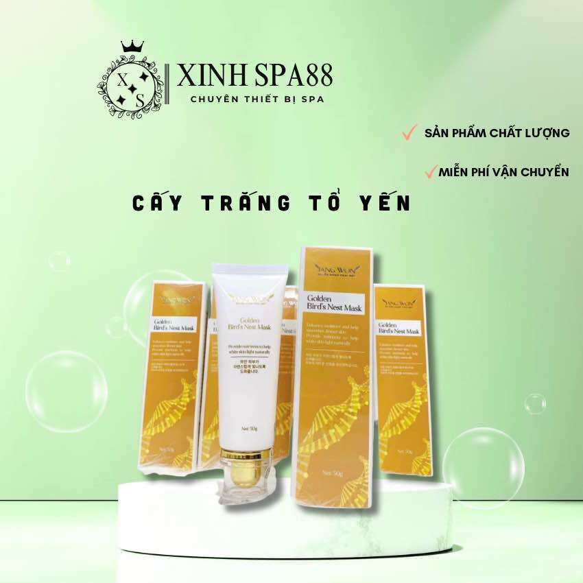 Mặt nạ cấy trắng tổ yến kim cương jang won . cấy trắng yến jang won - spa88