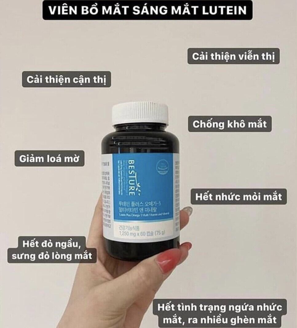 Viên sáng mắt BESTURE 60viên Hàn Quốc