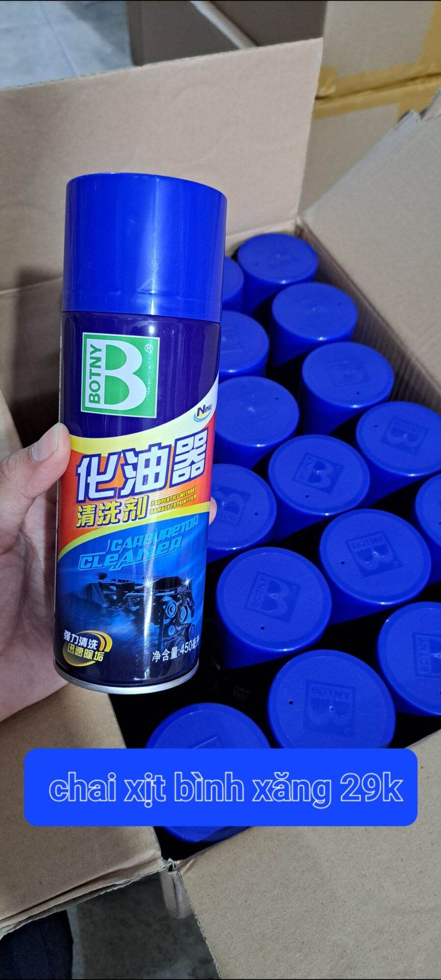 chai xịt bình xăng con