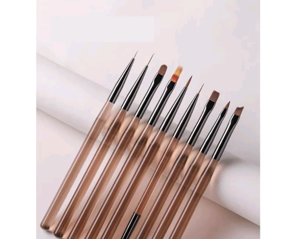 Bộ cọ làm móng 9 cây