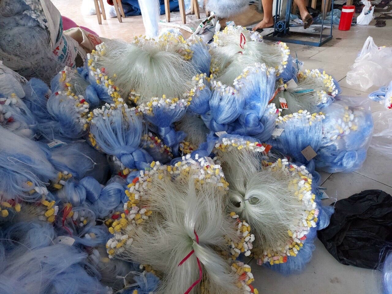 Tay 90m lưới béng cá 1 màn từ 2,5p đến 8p