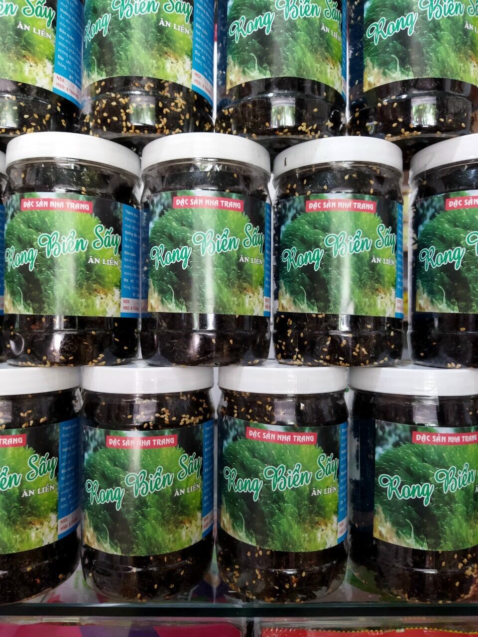 Rong biển sấy mè thuần chay siêu ngon đặc sản nha trang
