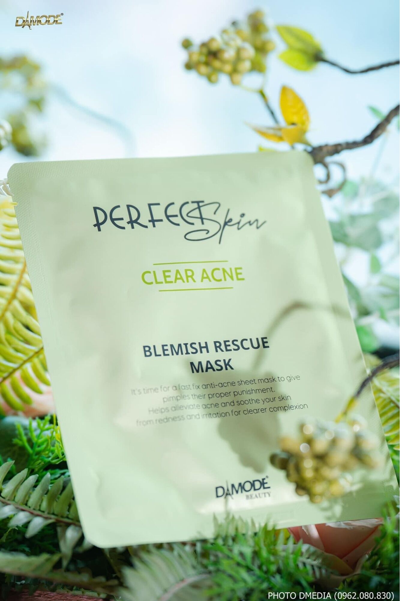 [ Chính Hãng ] Mặt Nạ Tinh Chất Cô Đặc Cho Da Dầu Mụn Blemish Recue Mask - Damode