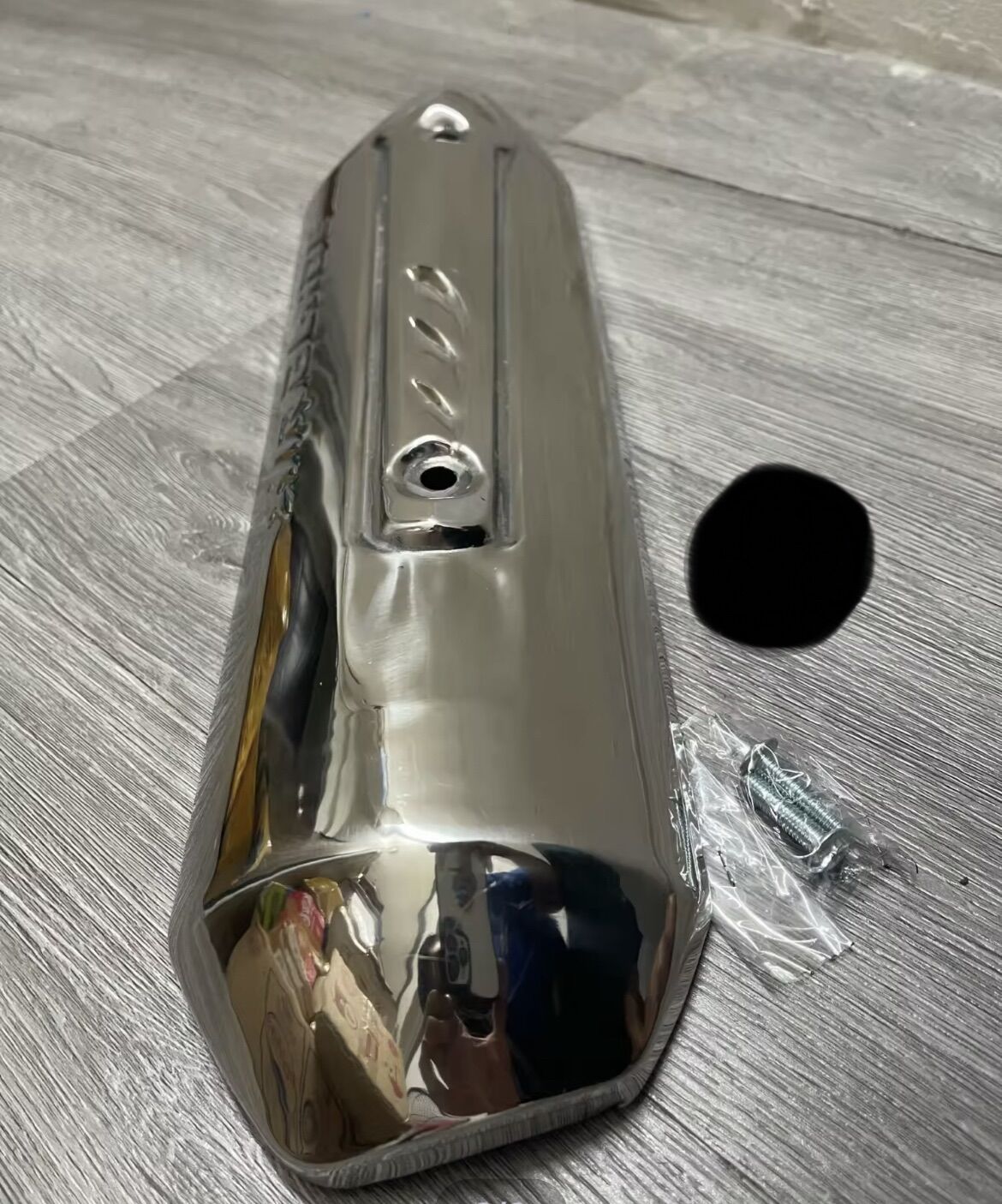 Ốp bô inox Airblade 2007 đến 2011 loại tốt ( A lủ phụ tùng xe máy )