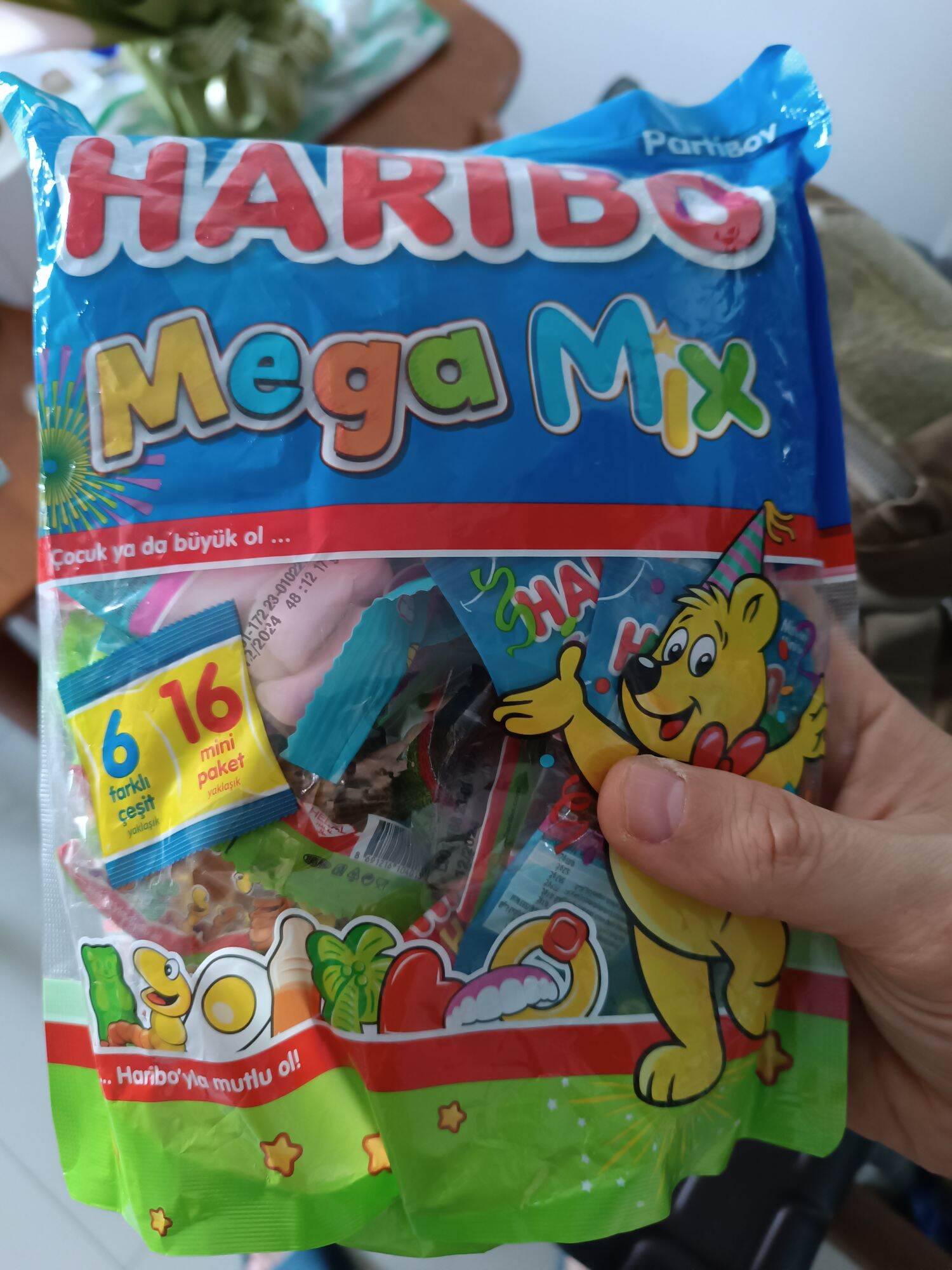 Kẹo Dẻo 360g Haribo Mega Mix Candy