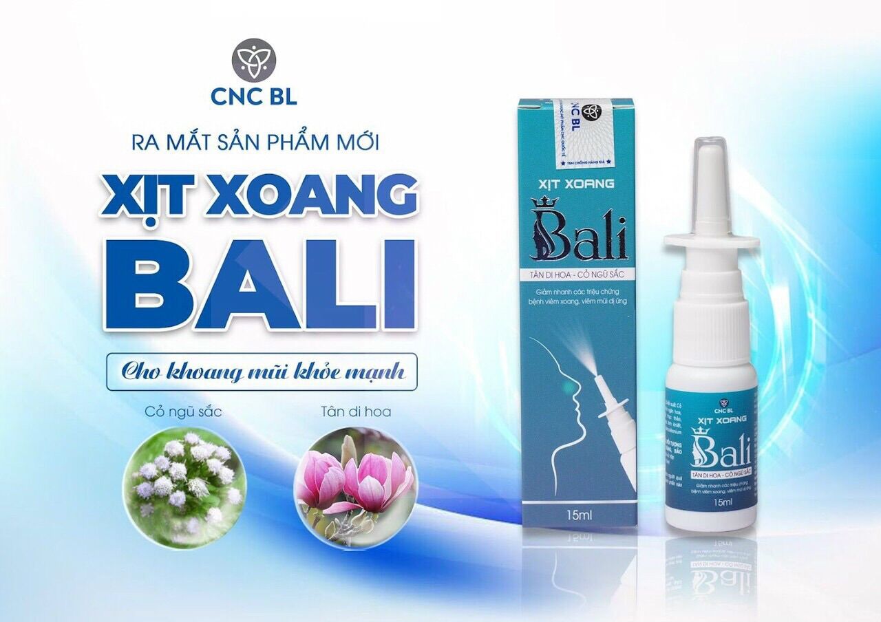 XỊT XOANG BALI 15ML