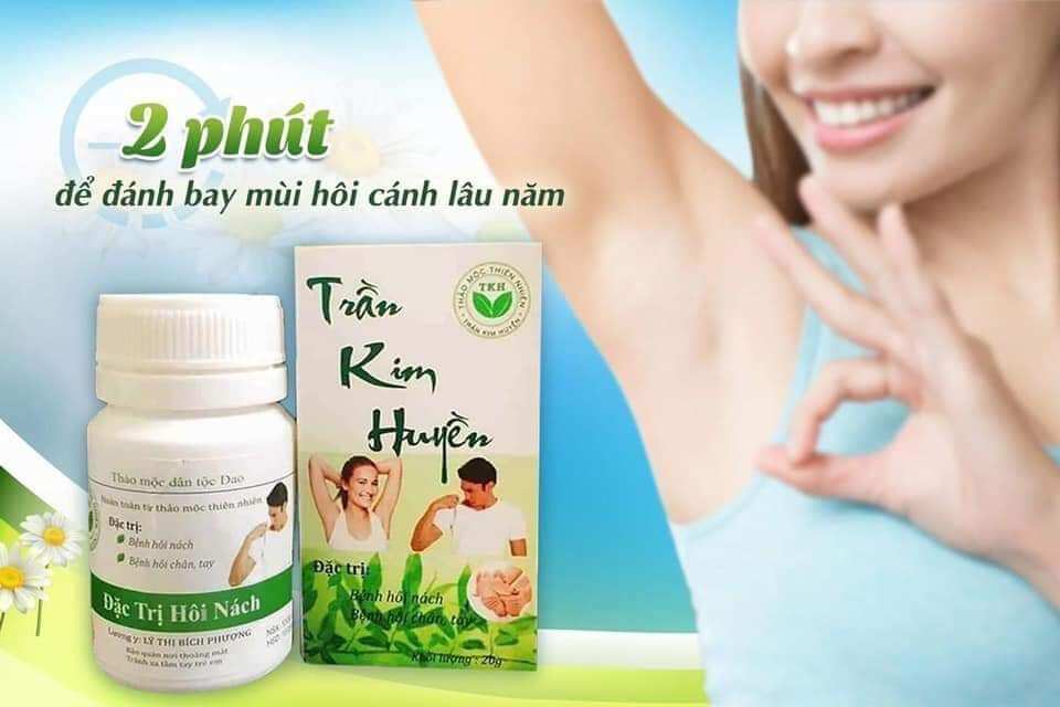 Hôi nách,mồ hôi tay chân nặng cỡ nào cũng khỏi
