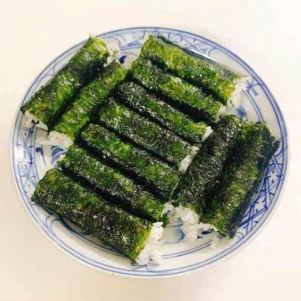 Rong biển olive oil 3gói/bịch ( hình thật )