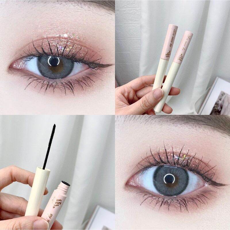 [Hcm]Mascara Siêu Mảnh Tơi Mi Lameila Skinny Microcara Vỏ Hồng