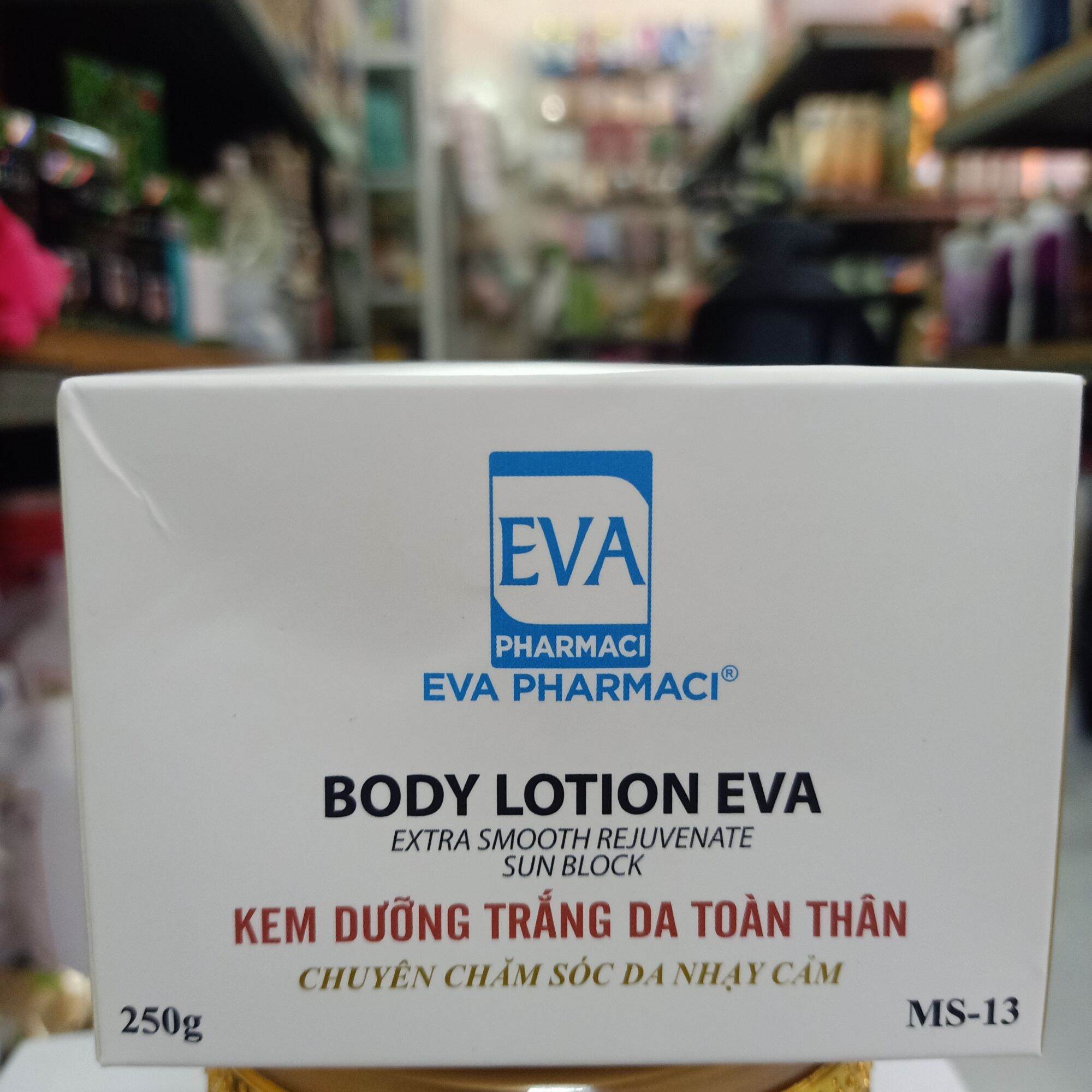 KEM DƯỠNG TRẮNG DA TOÀN THÂN EVA 250g