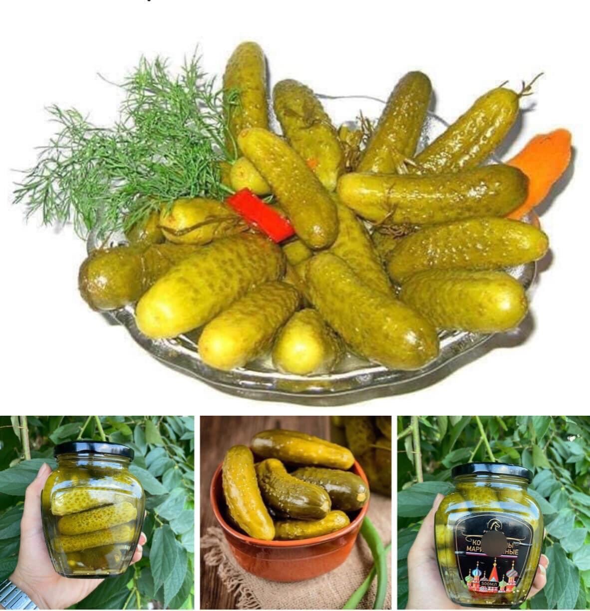 Dưa chuột muối kiểu Nga 500g