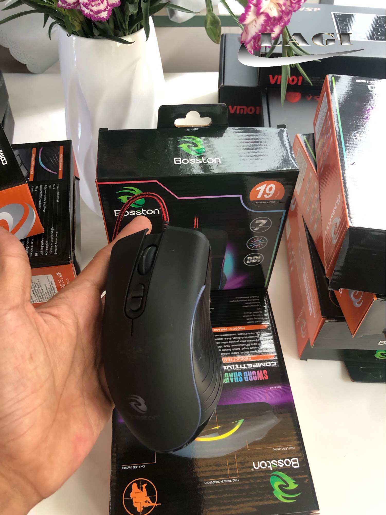 Chuột Bosston Gaming M710 chuyên game cao cấp