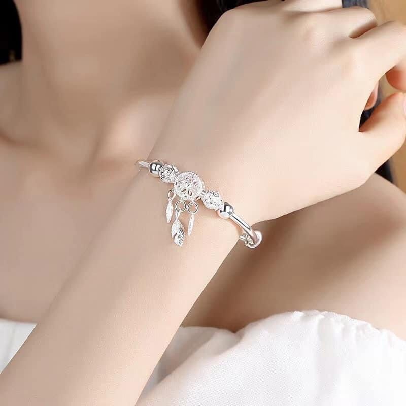 [HCM - ẢNH THẬT] VÒNG TAY DREAMCATCHER MẠ BẠC SIÊU HOT
