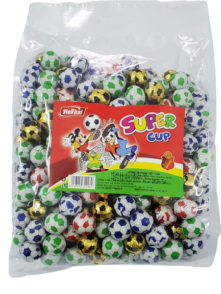 kẹo sôcôla Việt Thái hình quả bóng đá