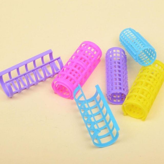 [HCM] BỘ 6 LÔ CUỐN TÓC GAI CÓ CHỤP