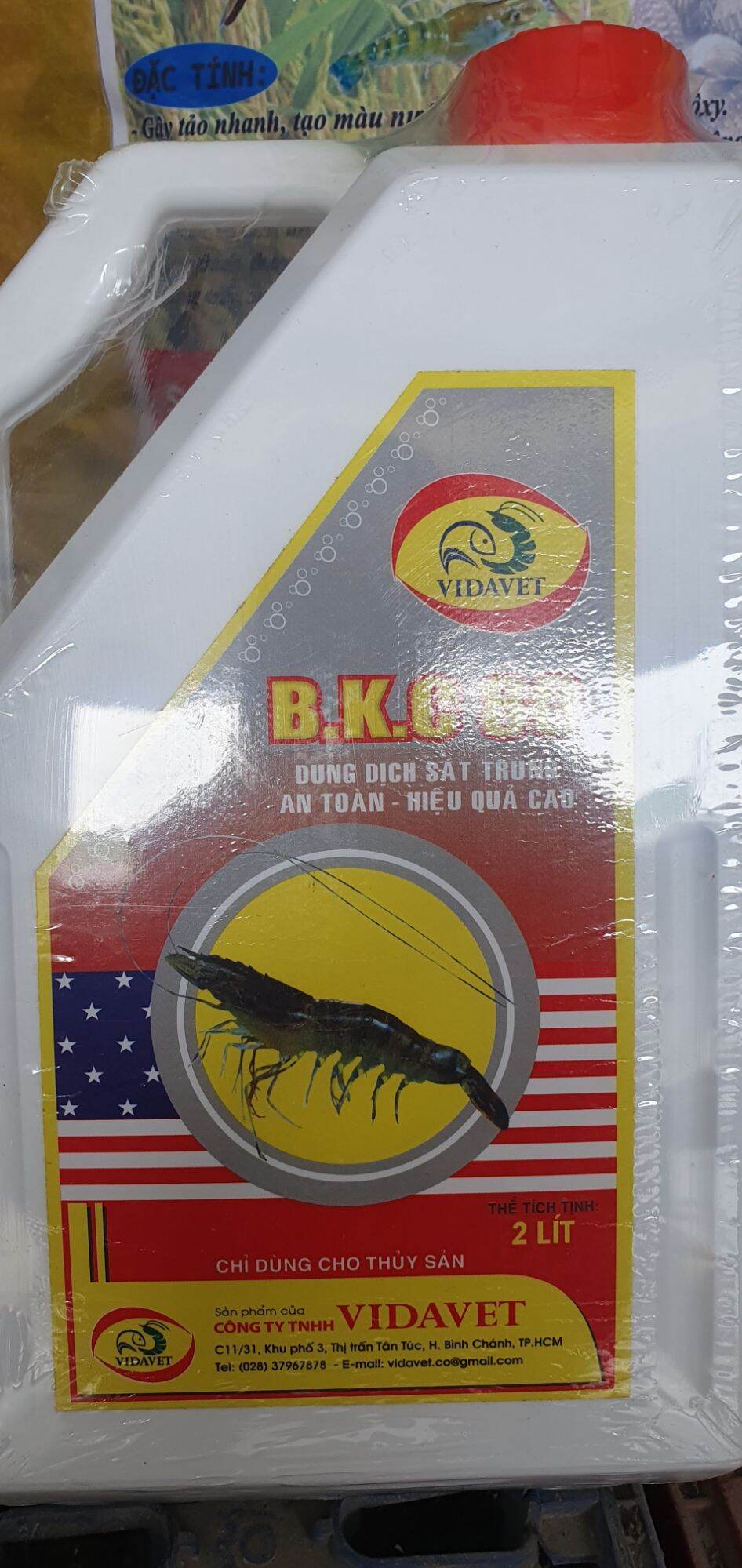 Dung dịch sát khuẩn. BKC 80