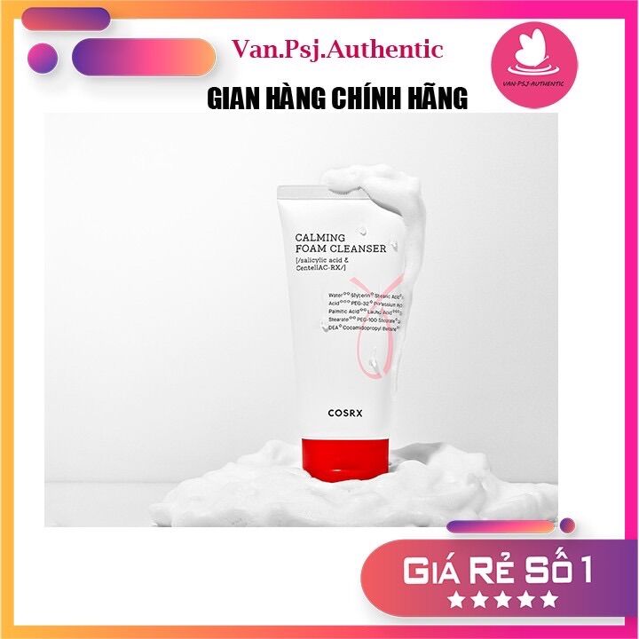 Sữa rửa mặt tạo bọt 0,5% bha