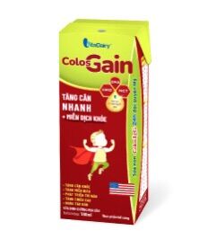 Thùng 48 hộp sữa bột pha sẵn colosgain 180ml