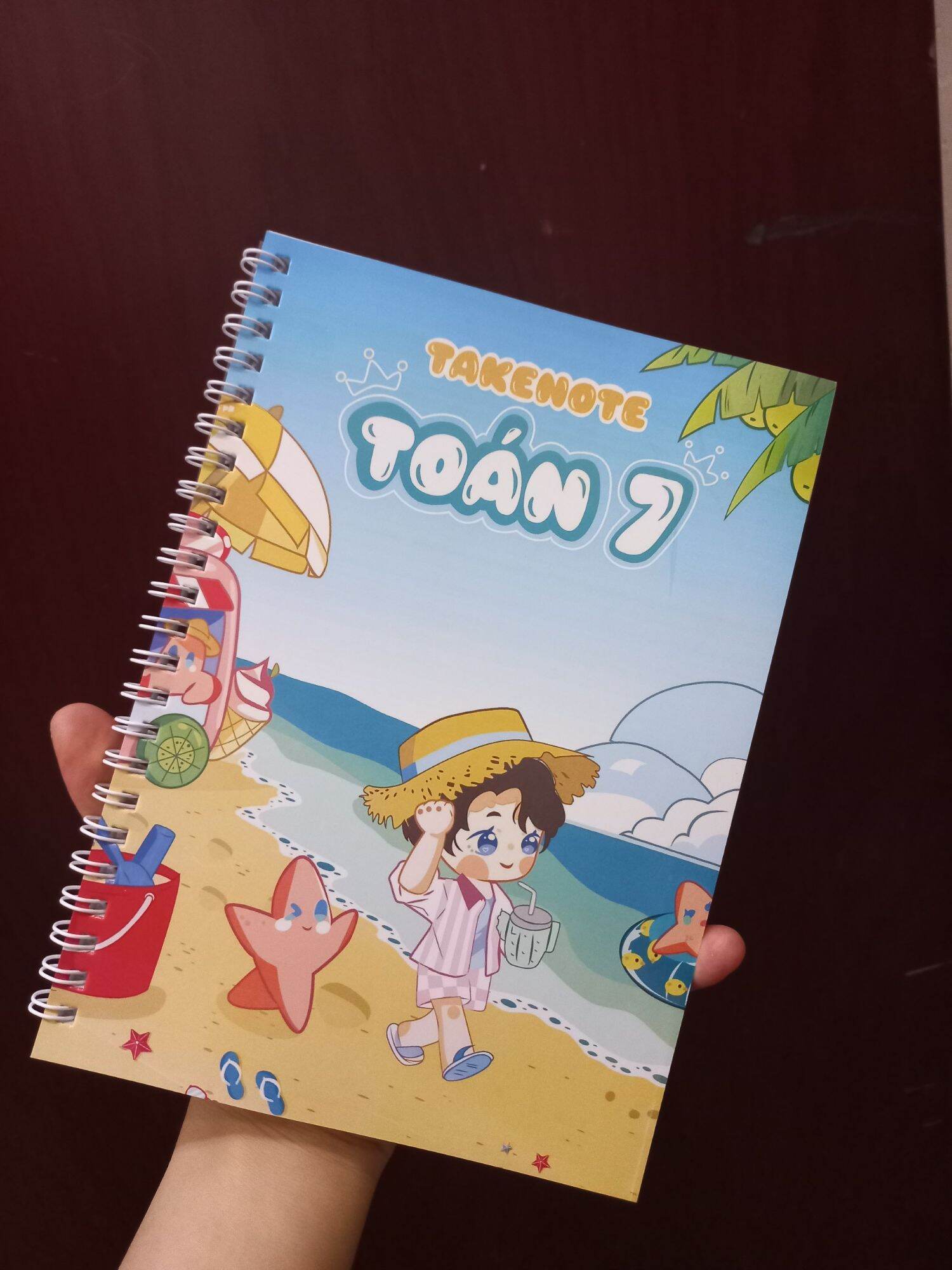 Sổ Takenote Toán 7 khổ A5