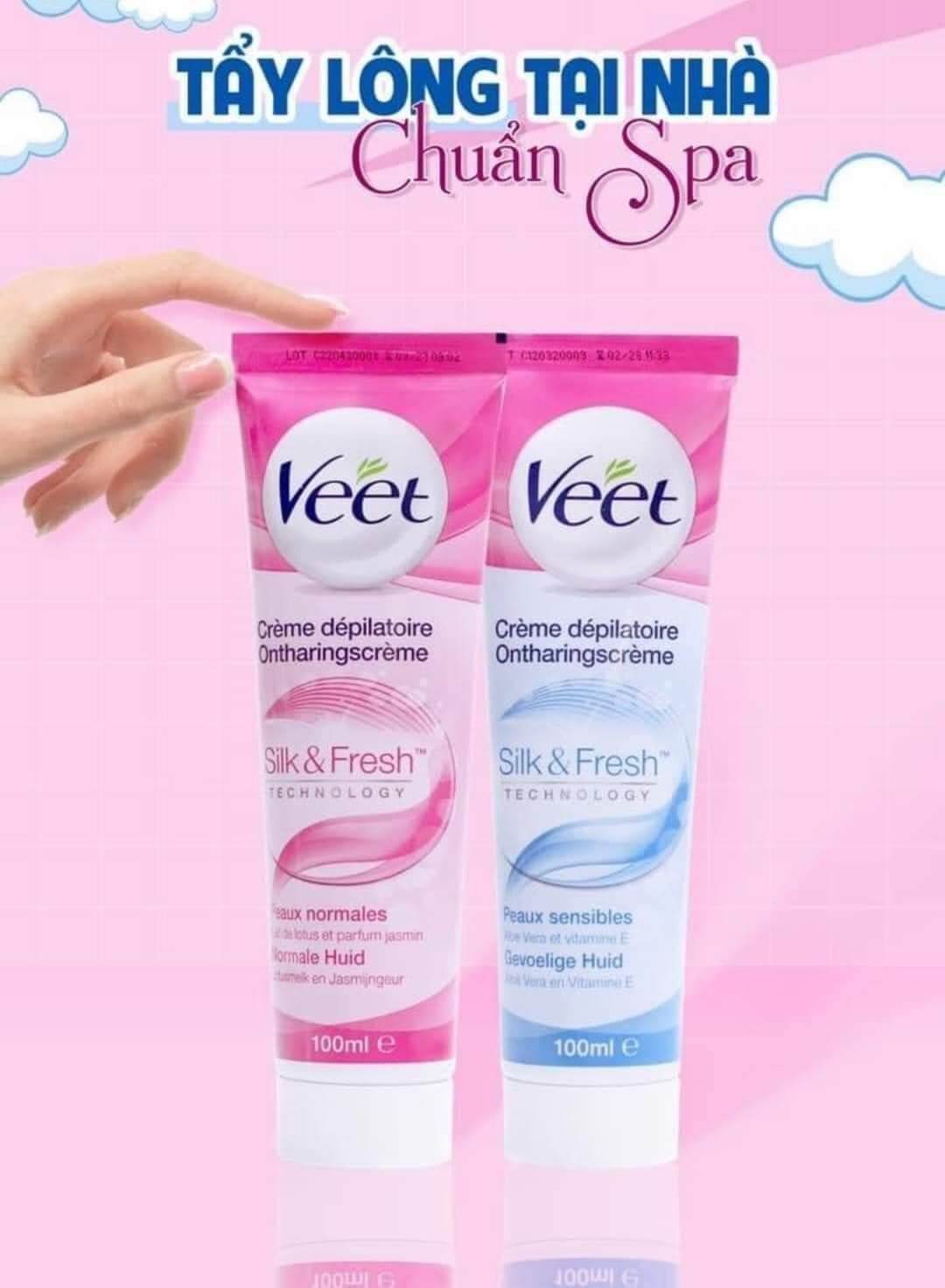 kem tẩy lông veet