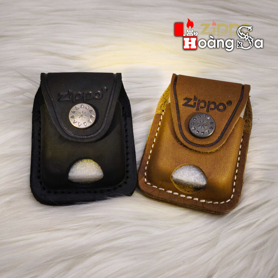 Bao da đựng bật lửa quái size lớn ( da mềm có lỗ đẩy zippo )