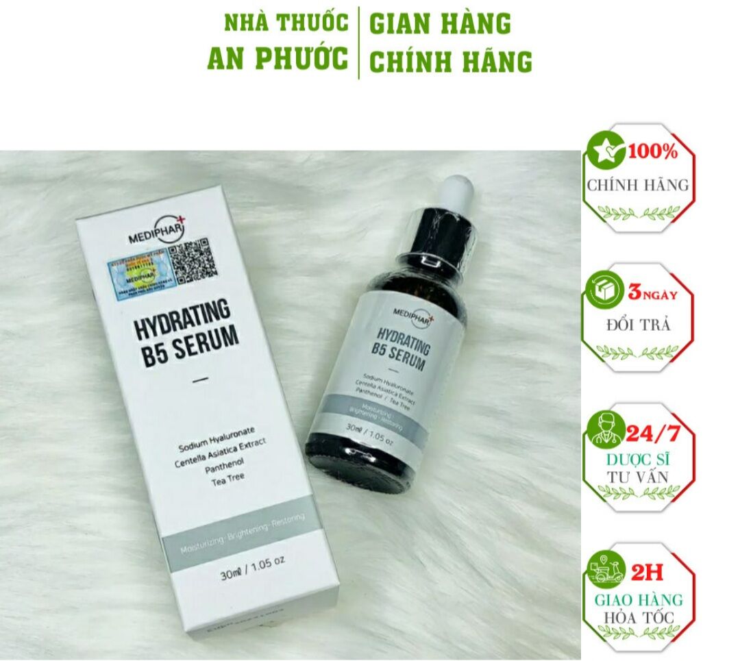 Mediphar Hydrating B5 Serum tinh chất dưỡng da phục hồi
