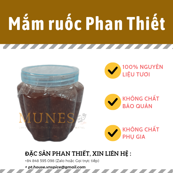 Mắm ruốc Phan Thiết xào sẵn - phết bánh tráng nướng, chấm trái cây, cuốn bánh tráng dẻo, xào thịt ngon hết nấc