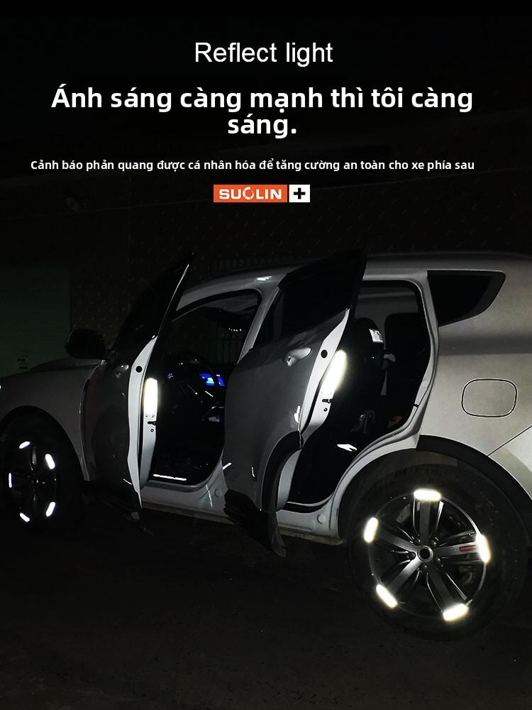 Dán Trang Trí Phản Quang Cá Nhân Cho Xe NIO ES6 ES8 EC6 ET5 ET7 EP9 EV