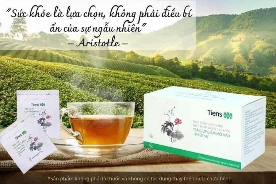 Ích Thanh Trà - trà giảm mỡ máu