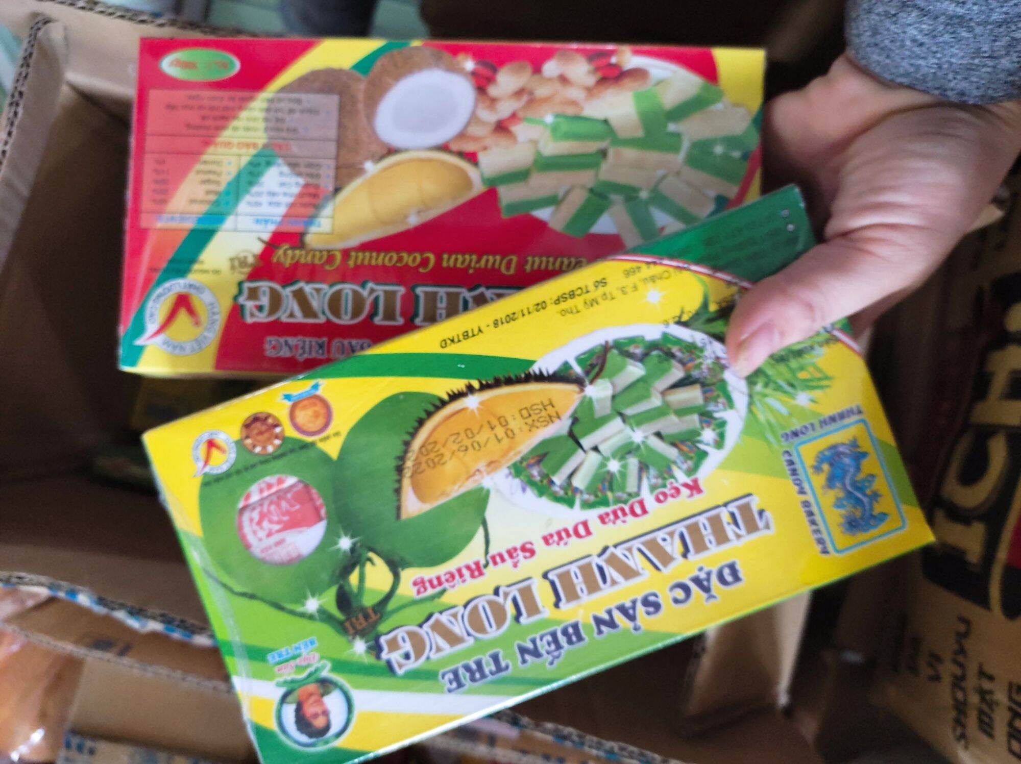 Kẹo dừa dứa sữa Thanh Long hộp 300g