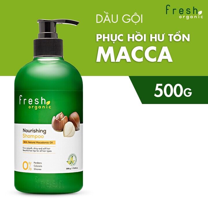 Dầu gội Fresh Organic Macca 500g