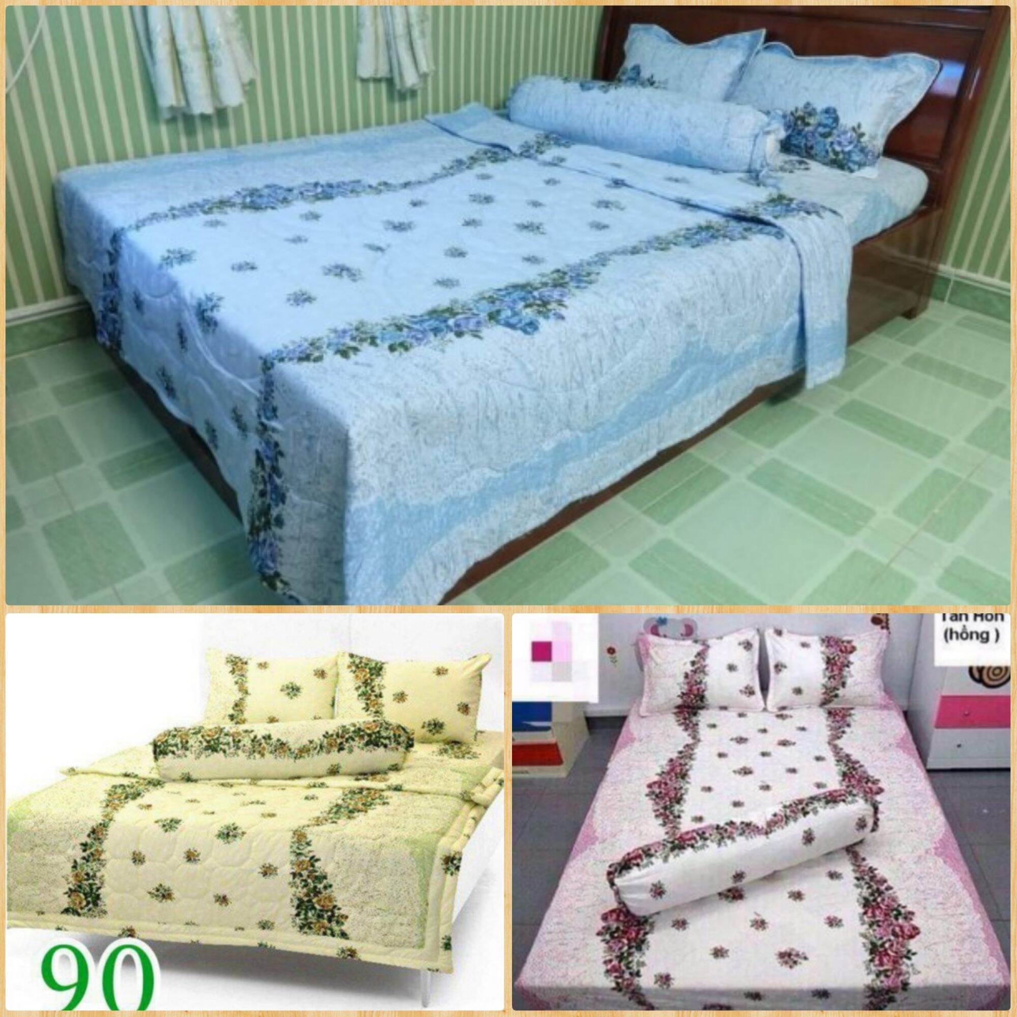 Bộ cotton thắng lợi 5 món có mền