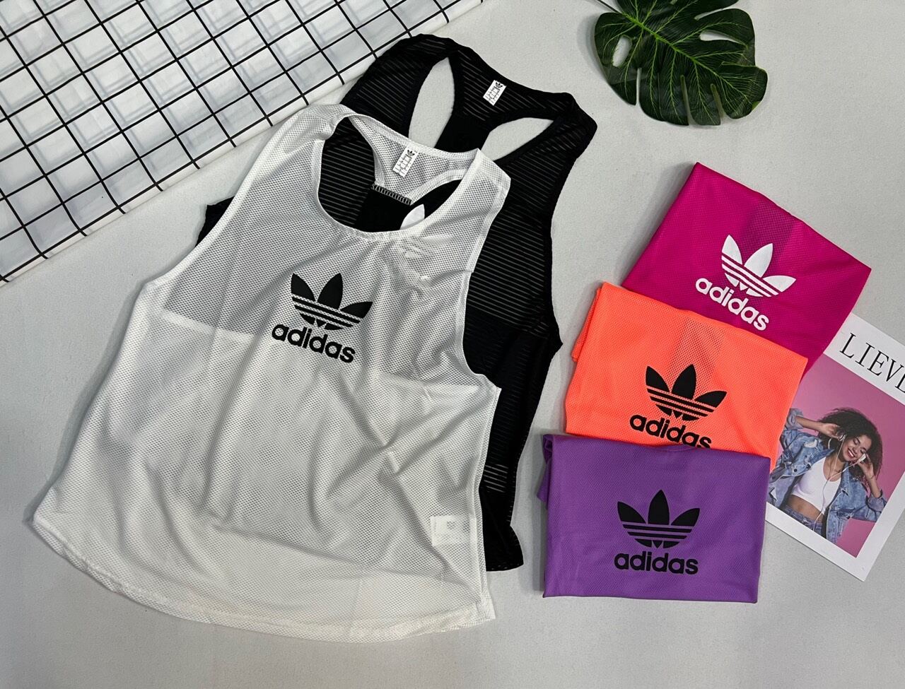 Áo tanktop tập gym yoga nữ