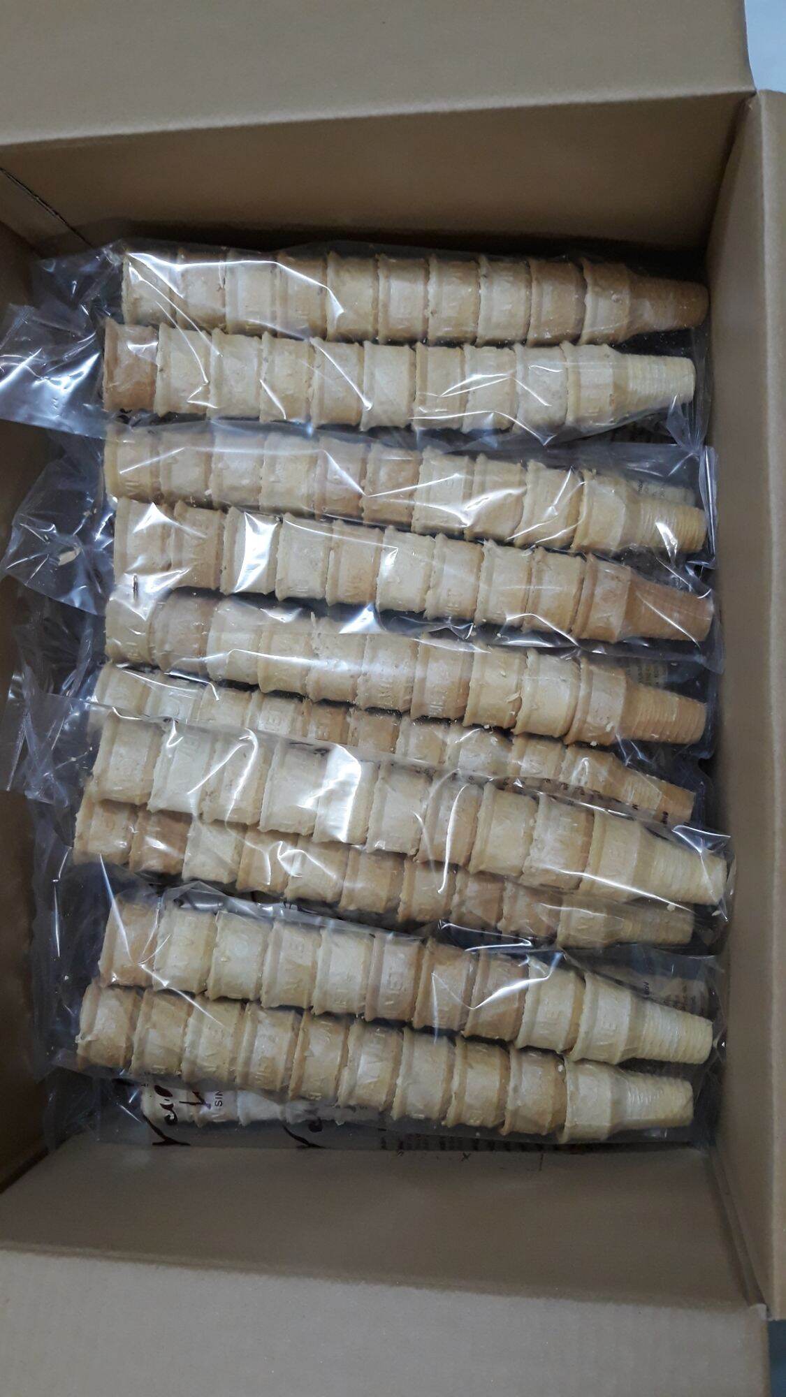 [HCM]Bịch 20 cái bánh ốc quế đựng kem