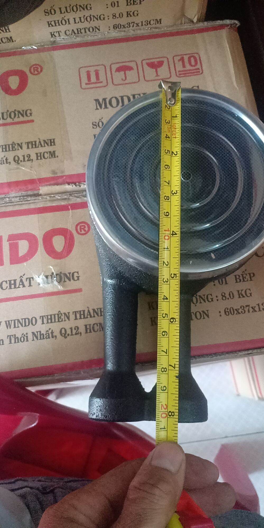[HCM]Điếu bếp gas hồng ngoại 2 vòng lửa