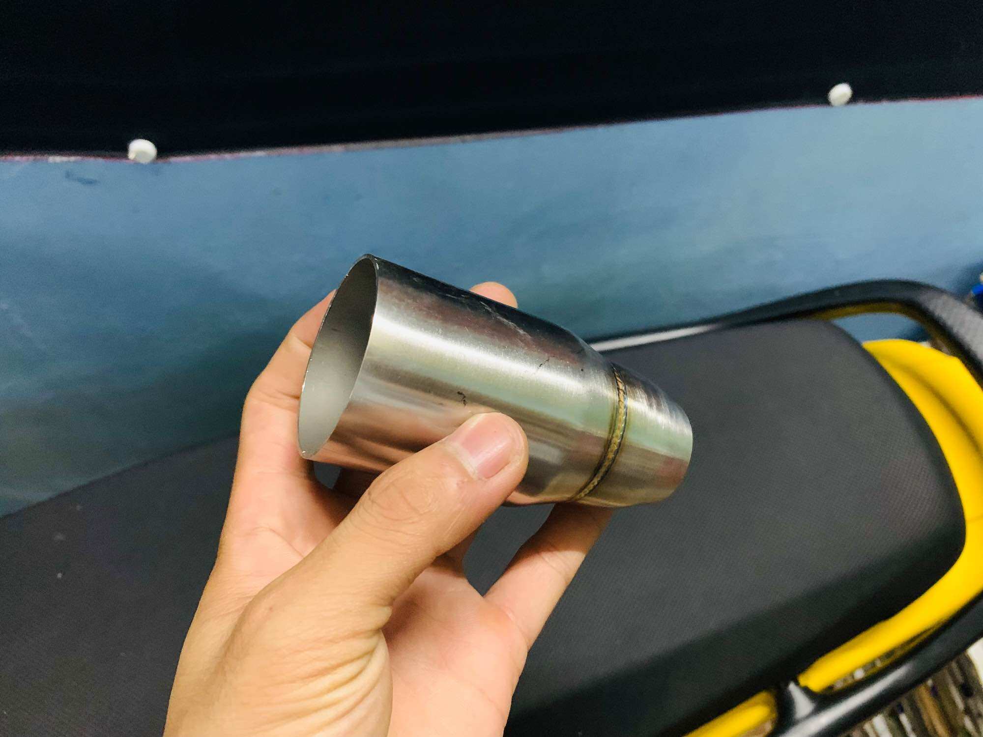 Đót Nối Lon Pô Họng51mm Inox304 (Hàn cổ 27 hoặc 32 đều được)