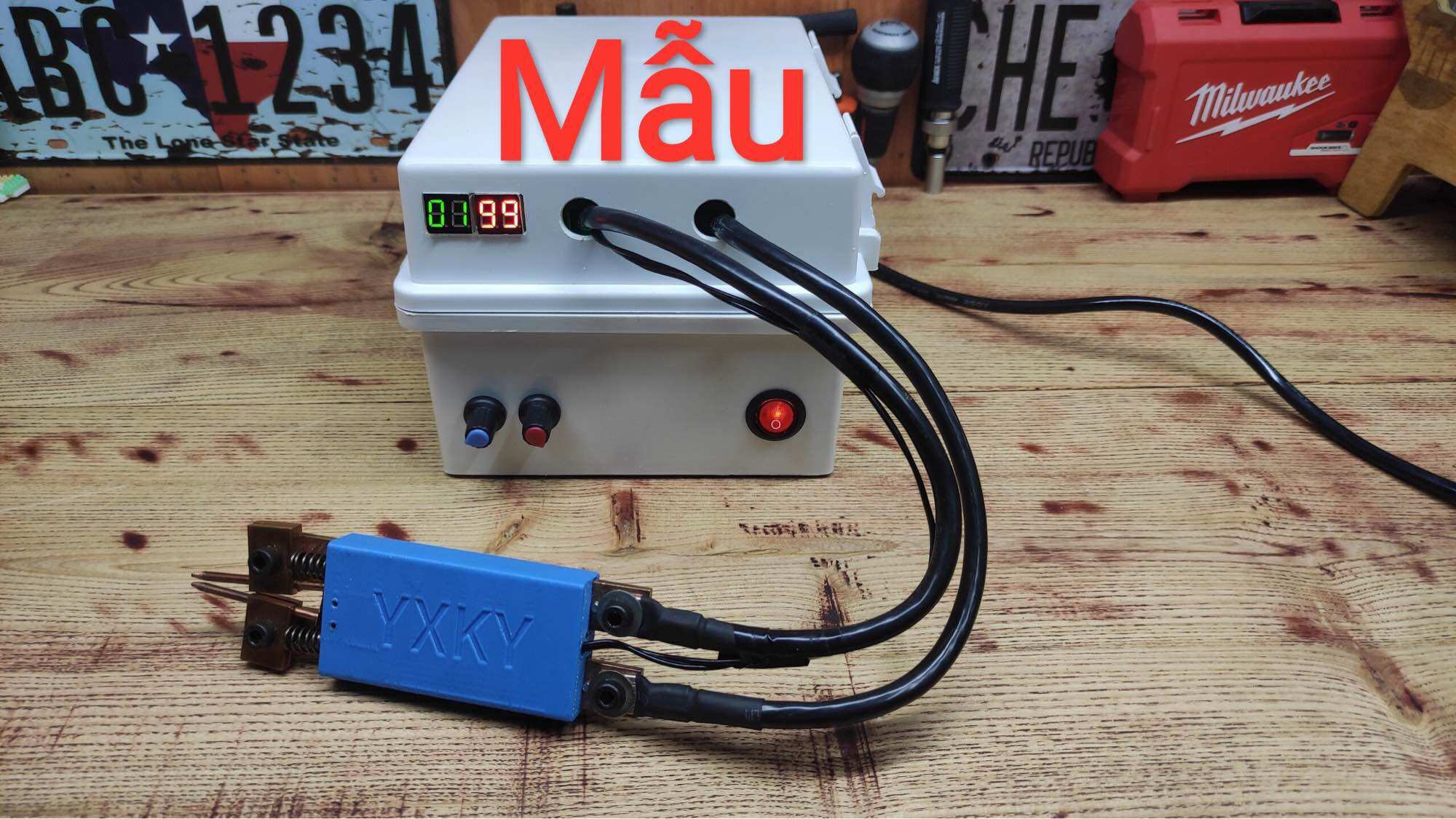 Hộp Chế Máy Hàn Cell Pin ( hàng có sẵn )
