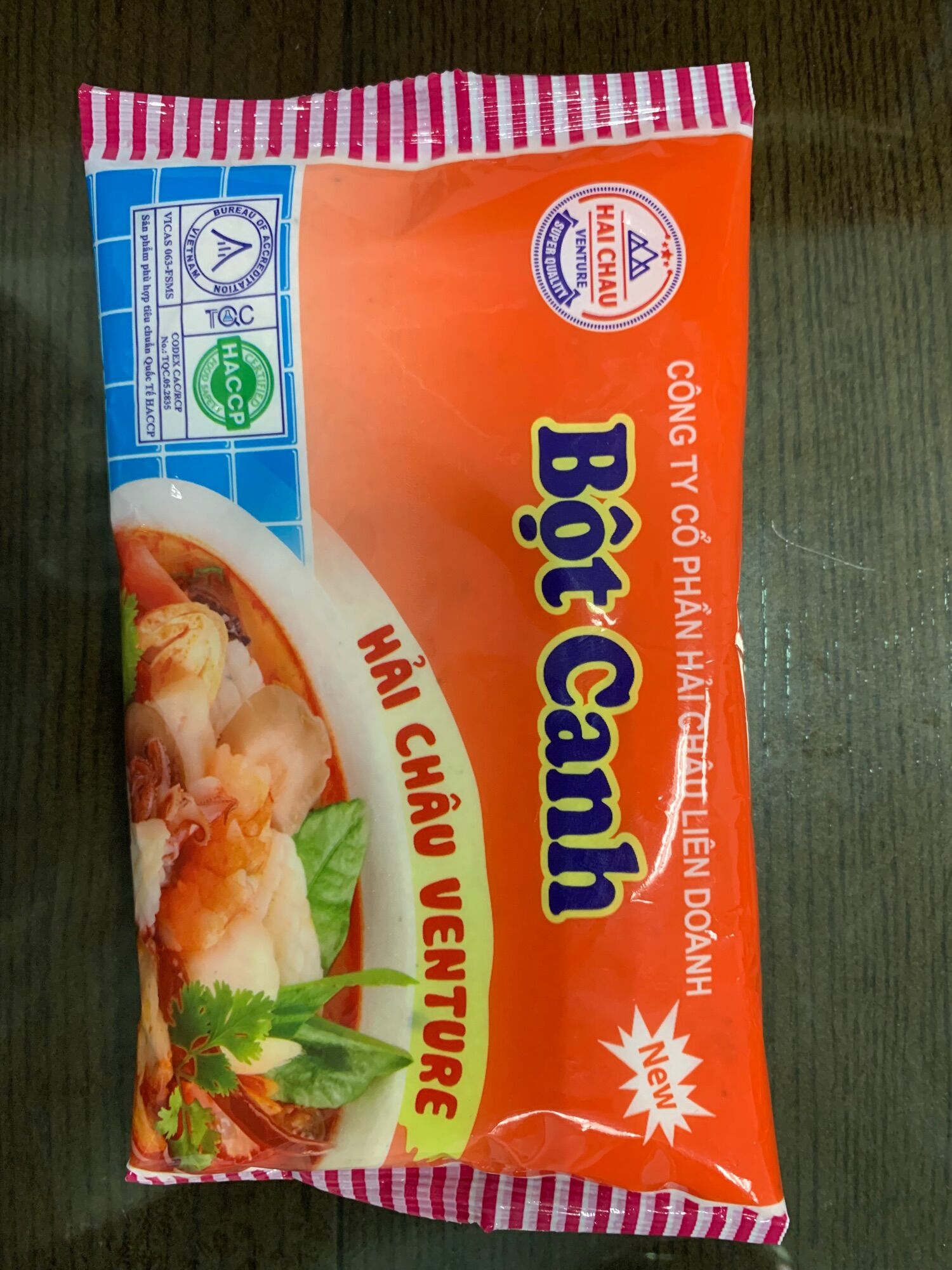 Combo 10 gói Muối bột canh I ốt Hải Châu 190gr