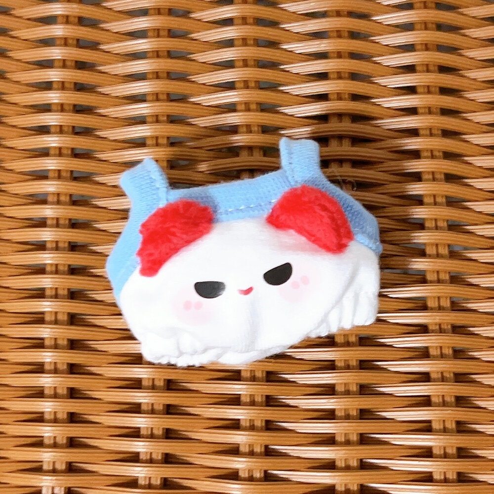 Quần áo búp bê đáng yêu hàng có sẵn 10cm 20cm búp bê búp bê thiếu răng búp bê bông mặc trên mạng quần áo bé gái