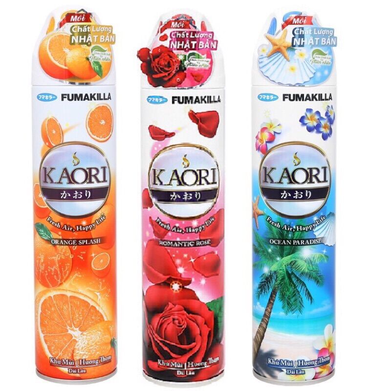 Xịt Thơm Phòng hương nước hoa Kaori 280ml