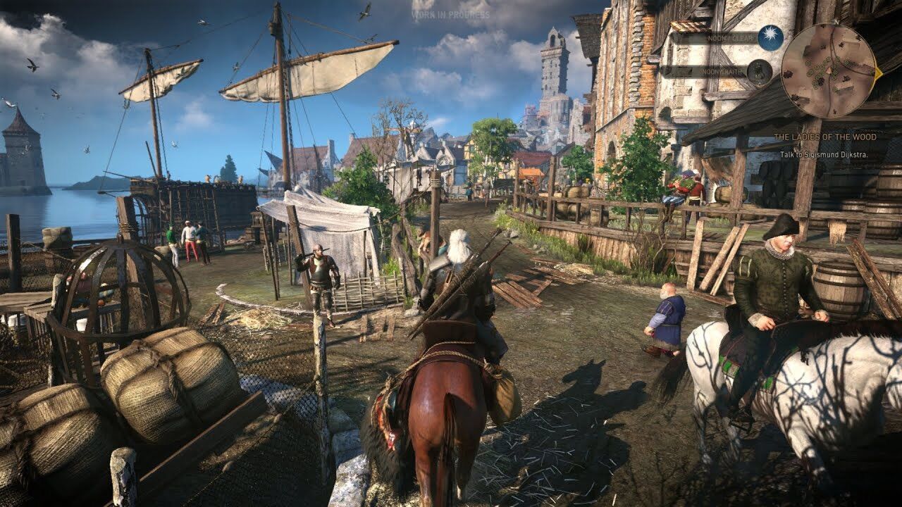 Băng chơi game Nintendo Switch : The Witcher 3 Wild Hunt Completed edtion