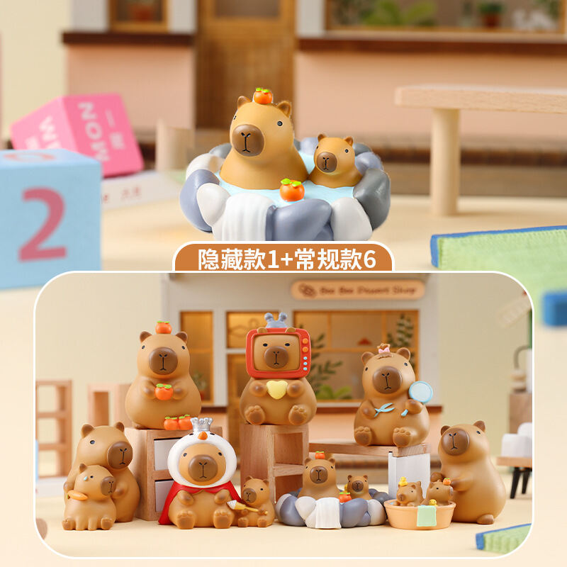 Đồ Chơi Capybara Dễ Thương Đồ Trang Trí Bàn Đồ Chơi Mô Hình Capybara Đồ Chơi Cưng Đồ Chơi Thời Trang
