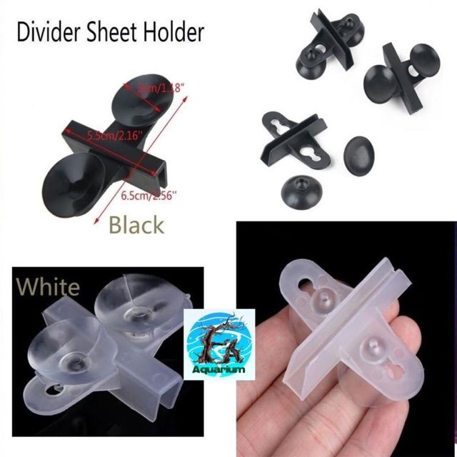 Hít giữ tấm ngăn bể, vỉ ngăn bể cá