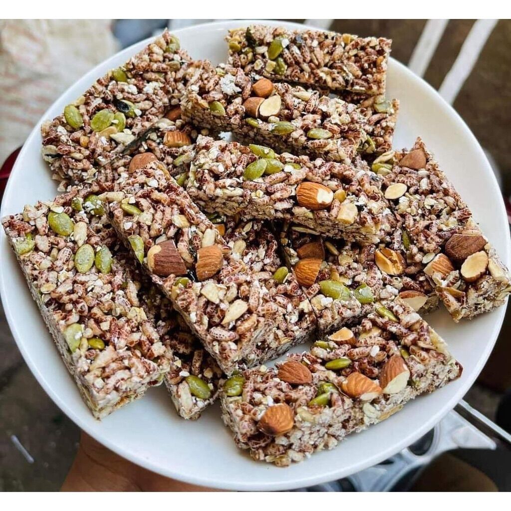 Thanh gạo lứt ngũ cốc mix hạt dinh dưỡng