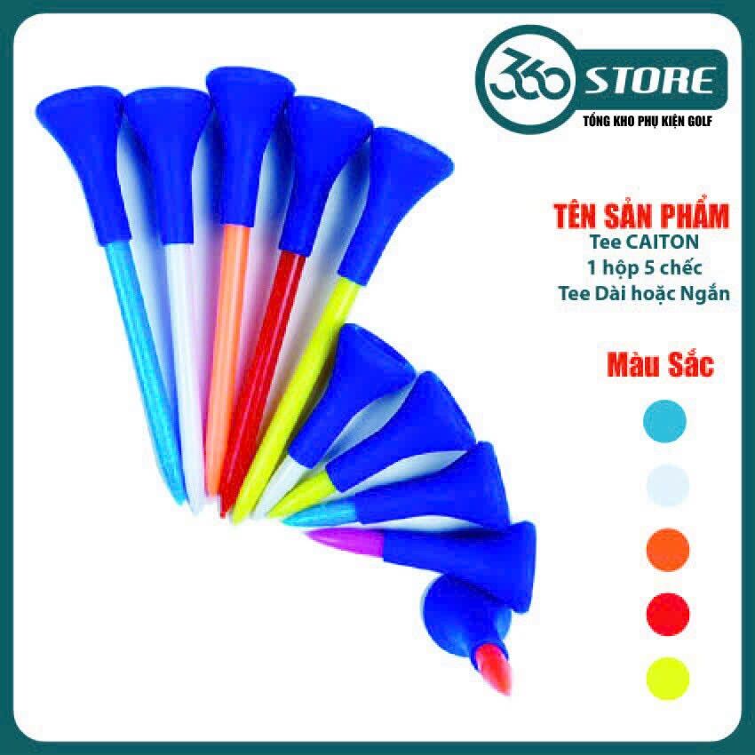 Tee Golf Caiton- Trụ Đặt Bóng Golf Nhựa Dẻo