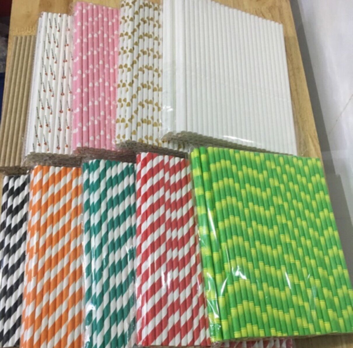 Ống hút giấy phi 6