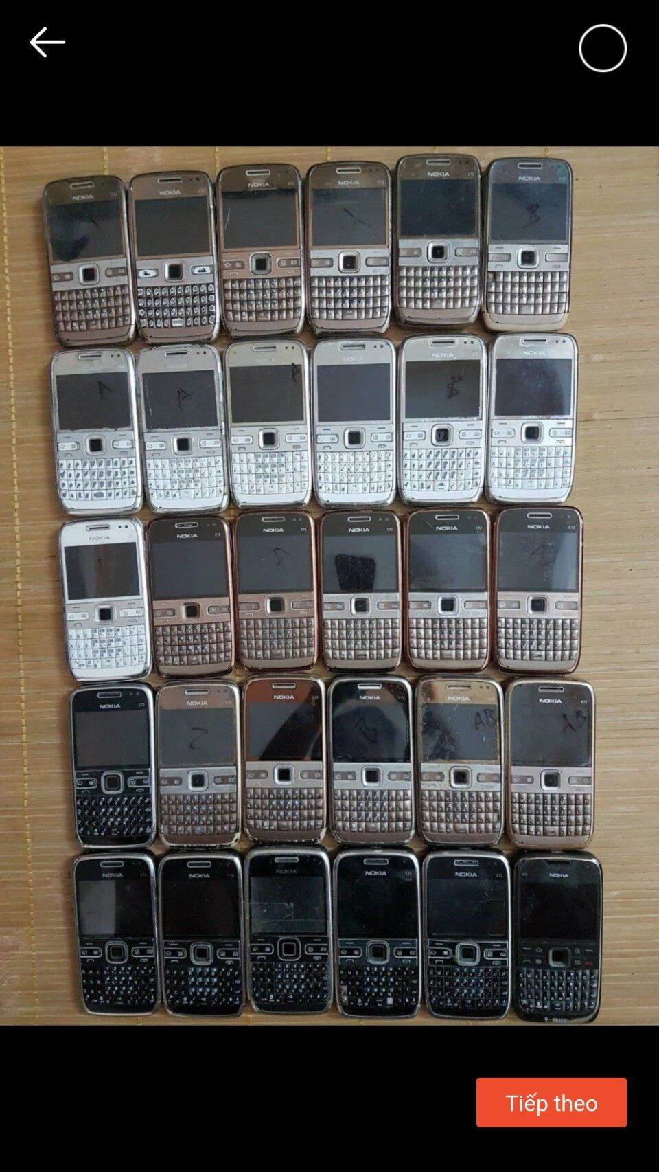 ĐIỆN THOẠI NOKIA - E72 chính hãng công ty cũ