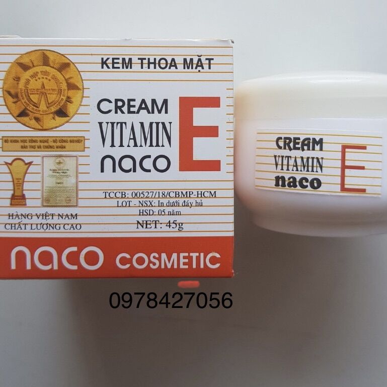 Lẻ 1 hộp kem vitamin E naco,vitamin E HT